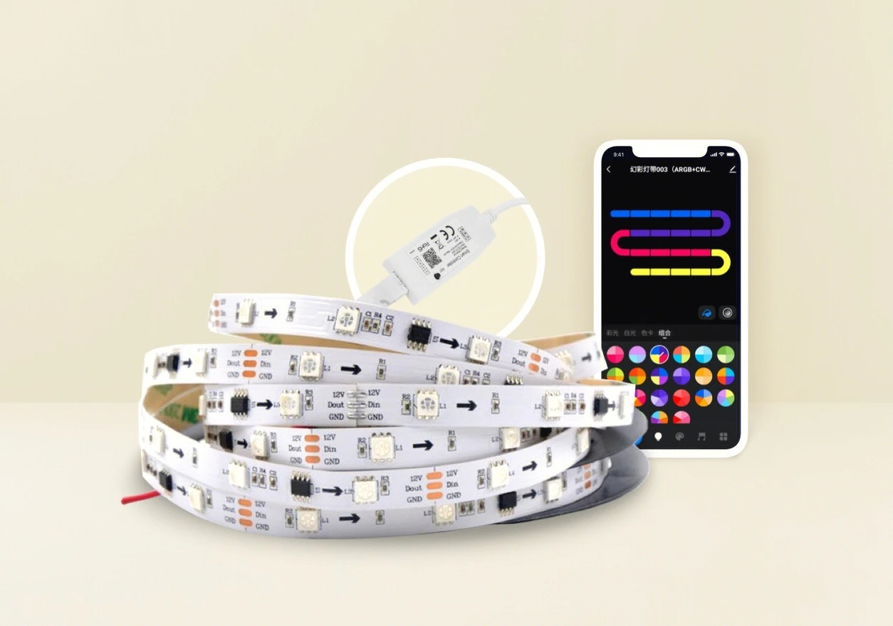 Wi-Fi & Bluetooth LE 幻彩灯带智能化方案