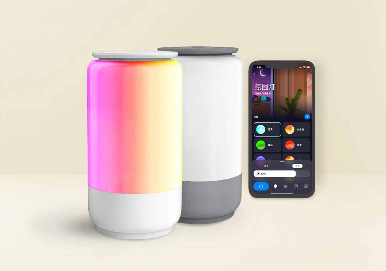 Wi-Fi& Bluetooth LE氛围灯智能化方案