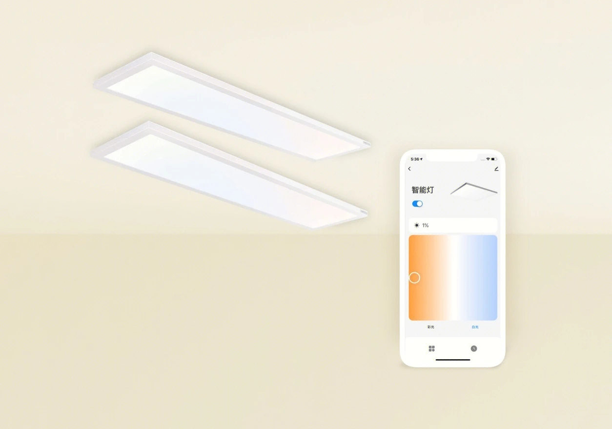 Wi-Fi & Bluetooth LE面板灯智能化方案