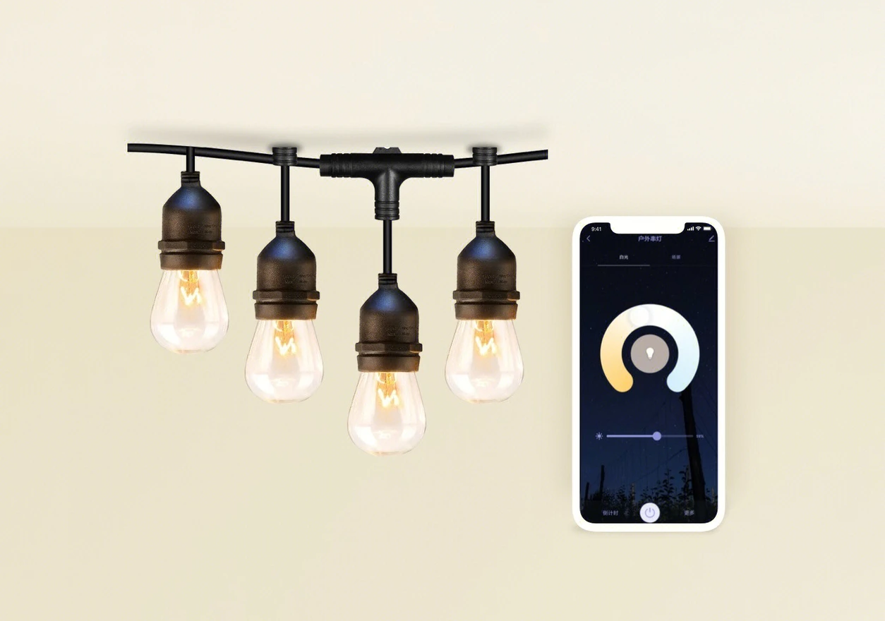 Wi-Fi & Bluetooth LE 户外串灯智能化方案