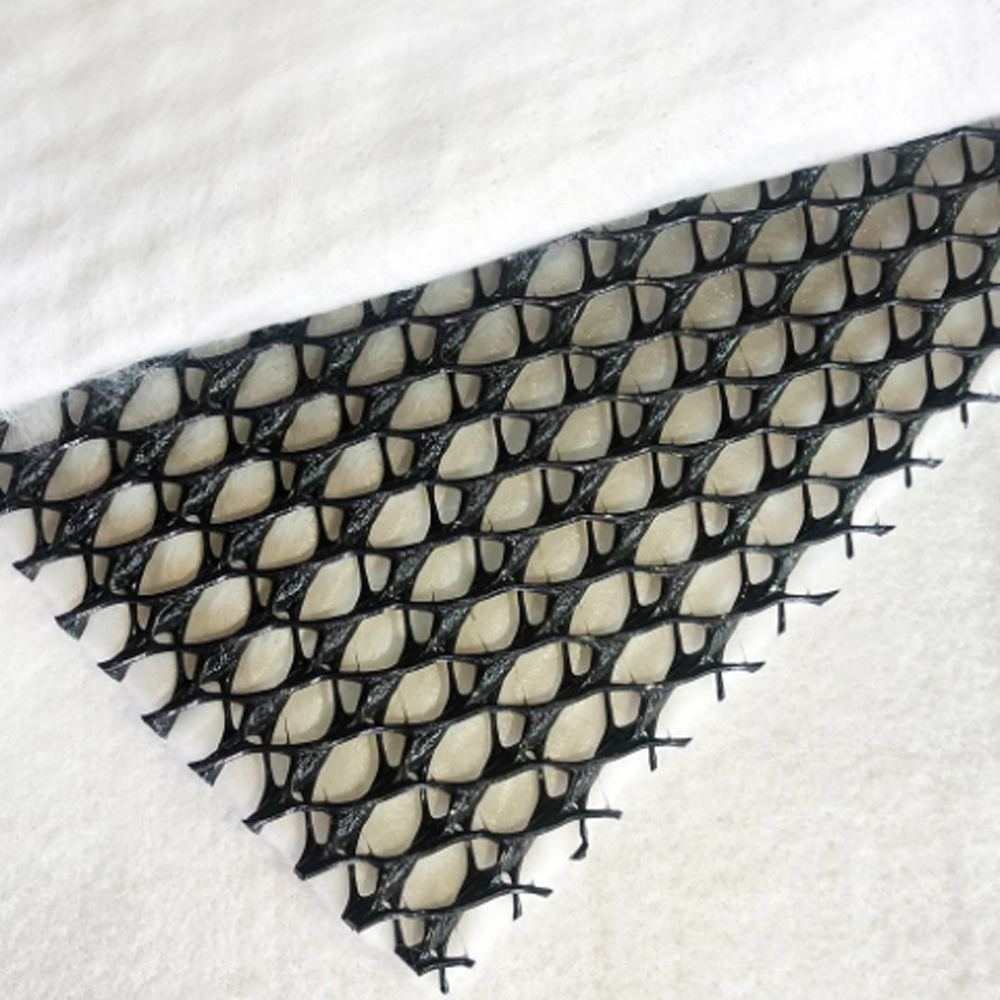 3D Composite Drainage Geonet with Short Fiber Geotextile