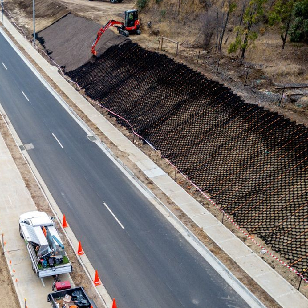 Textured Surface HDPE 3D Geocell for Road Gravel Stabilizer