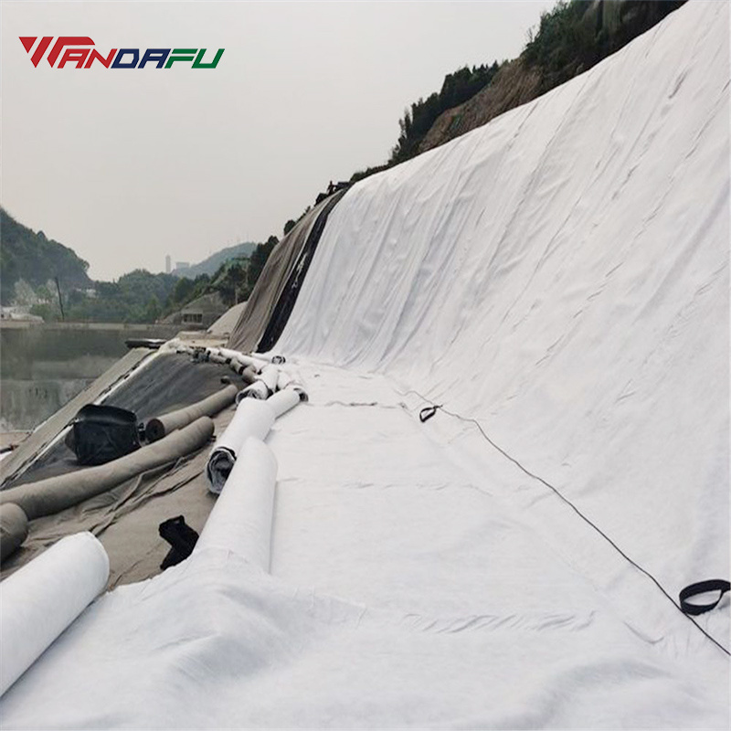 Road and railway construction geotextile