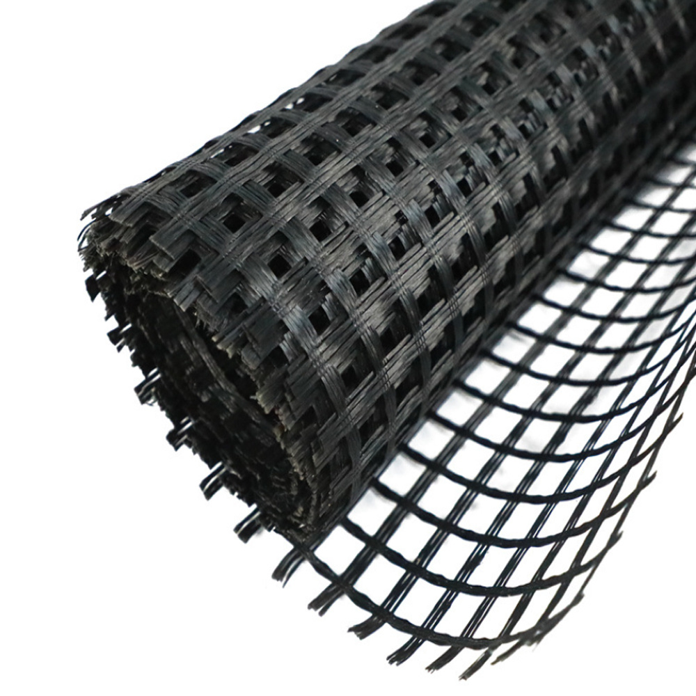Mudflat treatment PET Mining Geogrid