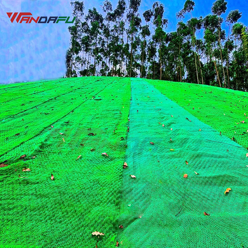 What is 3d GeoMat for Soil Stabilization Slope Protection Erosion Control?