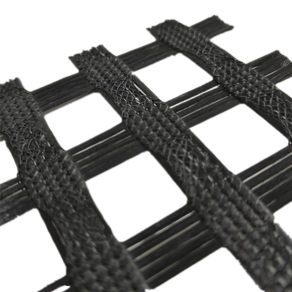 Fiberglass Geogrid (Warp Knitting) For Asphalt Overlay Reinforcement ...