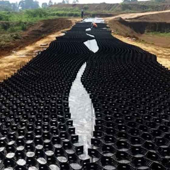 50-200mm Gravel Stabilizer Driveway HDPE Geocell