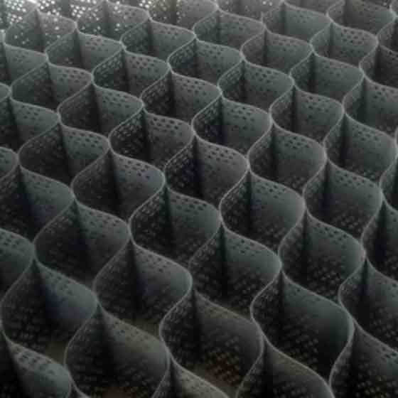 HDPE Gravel Grid Geocells for Protection of Tree Roots Retaining Walls
