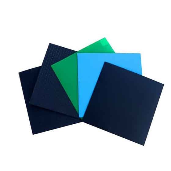 3m * 100m wide HDPE geotextile film for construction, black polyethylene film