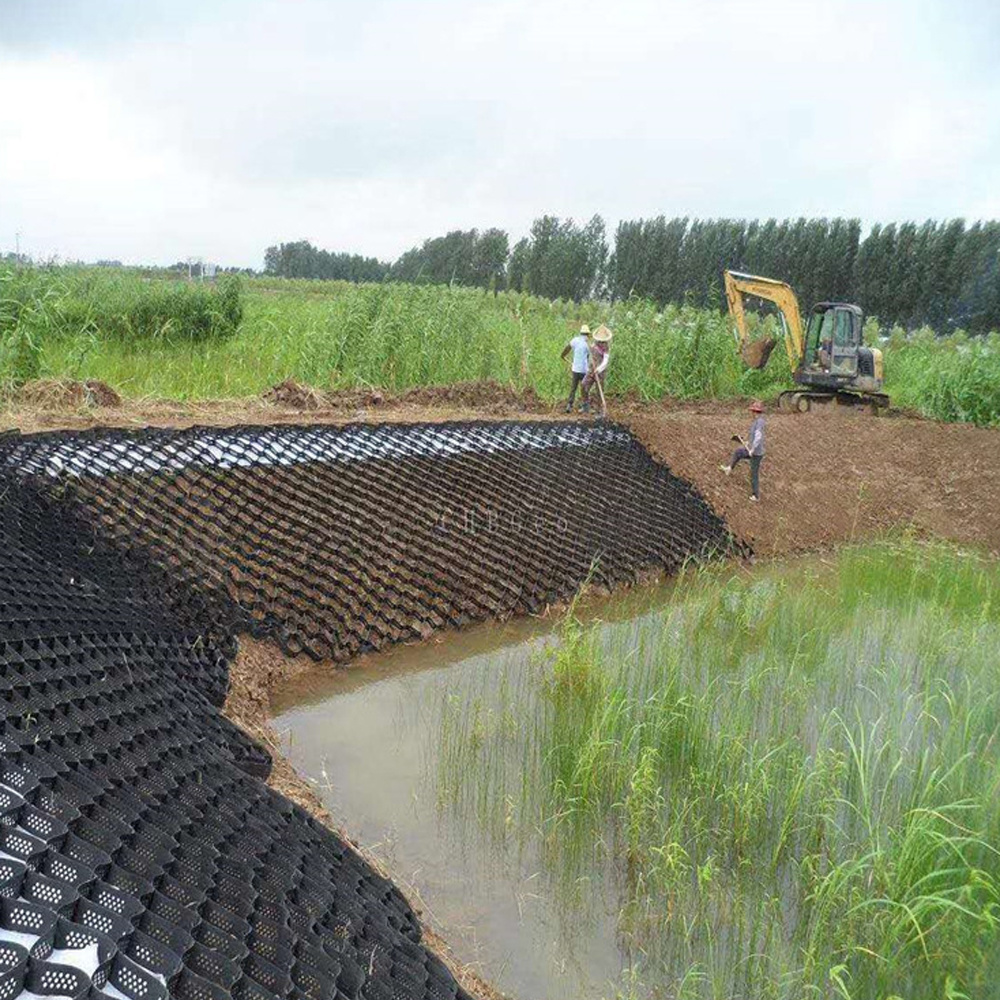 HDPE Geocell 75-712 with Height 75mm & Weld Distance 712mm