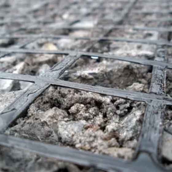 Fiberglass Geogrid (Warp Knitting) for Asphalt Overlay Reinforcement Purpose