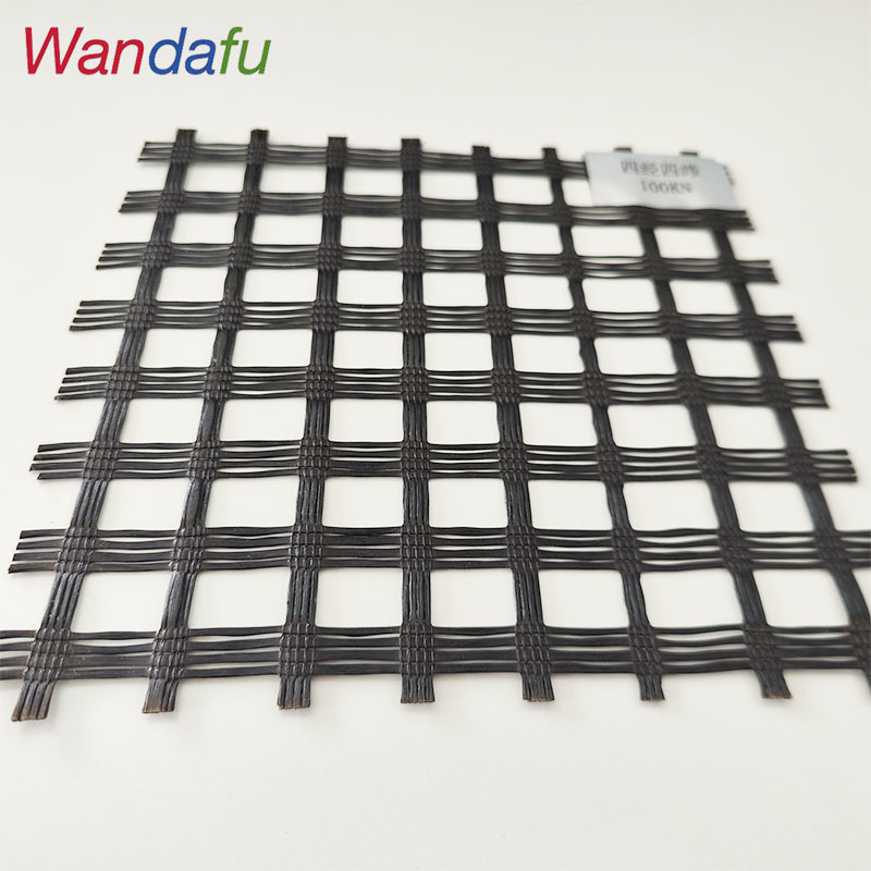 Fiberglass geogrid
