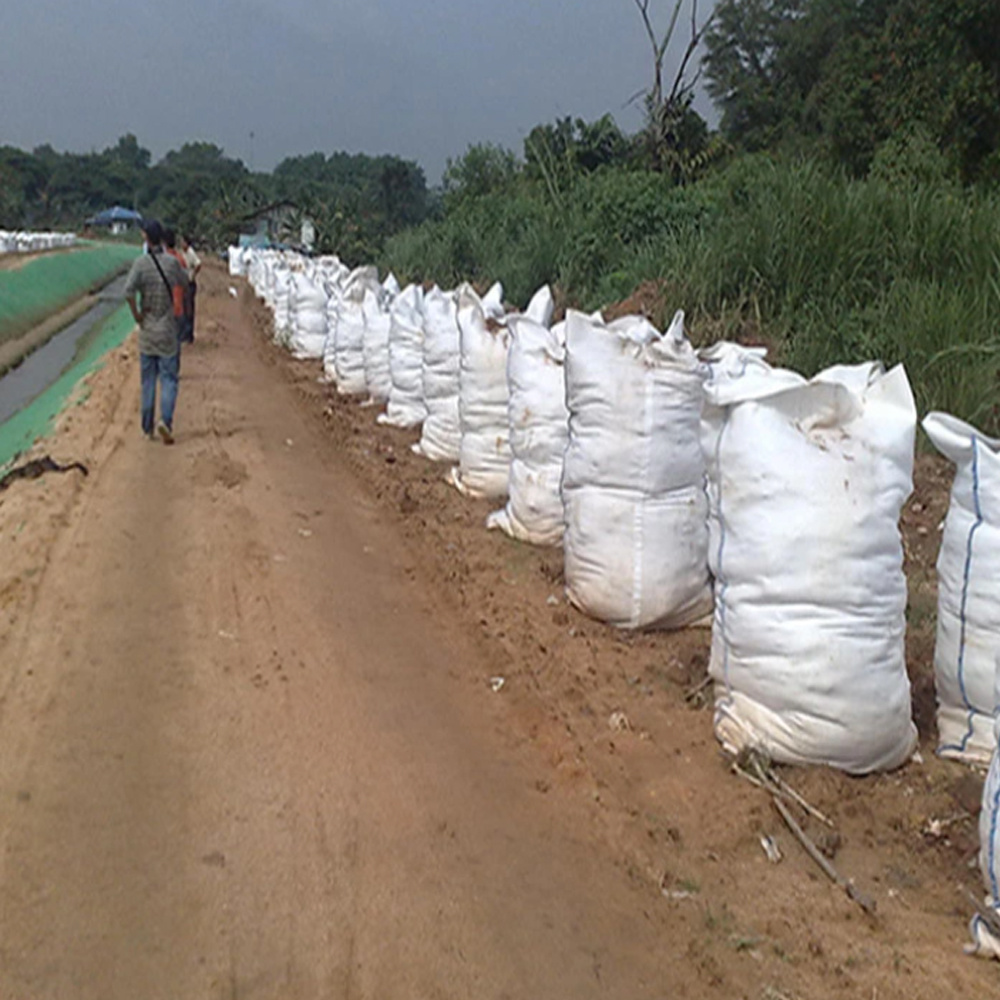500g 800g Big Weight Sandbag Nonwoven Geobag Woven Geotextile Bag