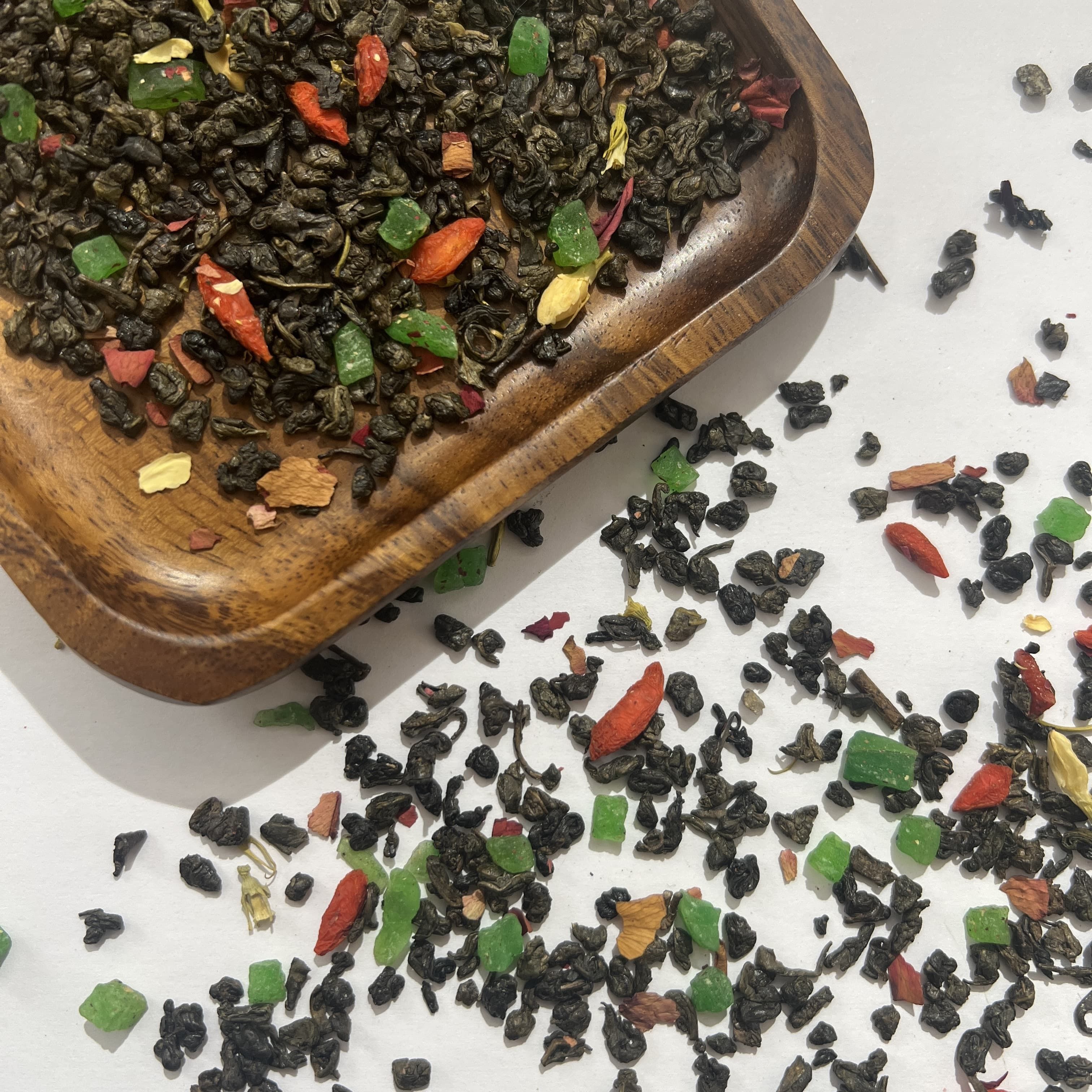 Rose, Kiwi and Goji berry Blend Tea Rose, Kiwi and Goji berry Blend Tea