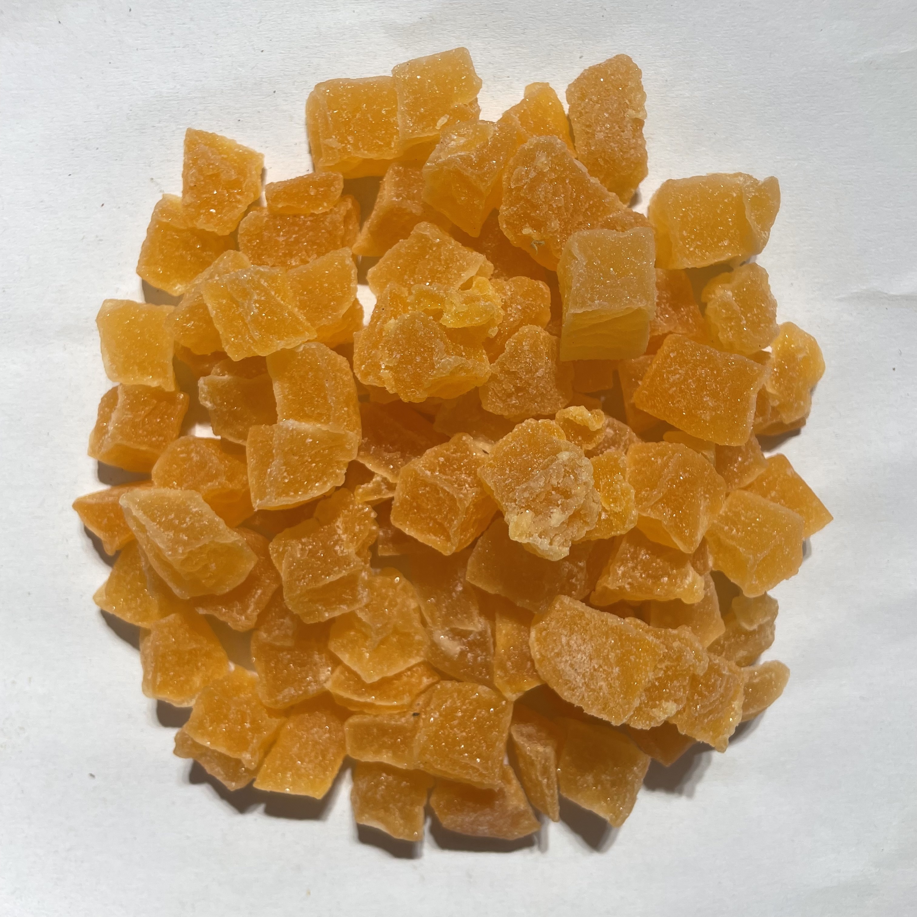 Diced Papaya