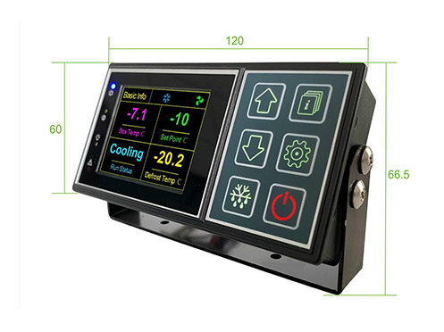 Panel de control (universal) de DP800E para las unidades de refrigeración del transporte de la