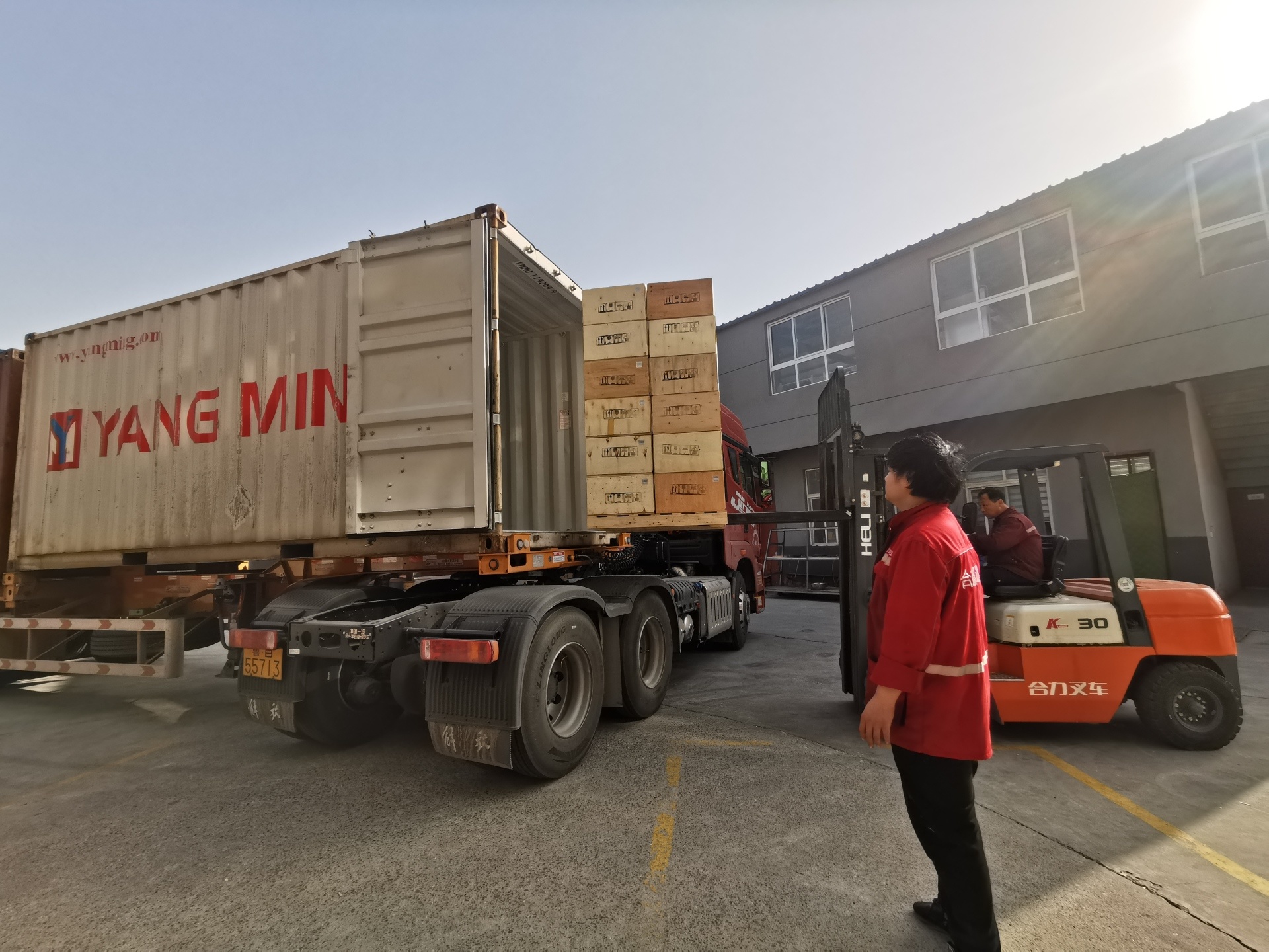 The Picture Of Loading And Shipping To Our Agent In South America On Dec 9, 2023