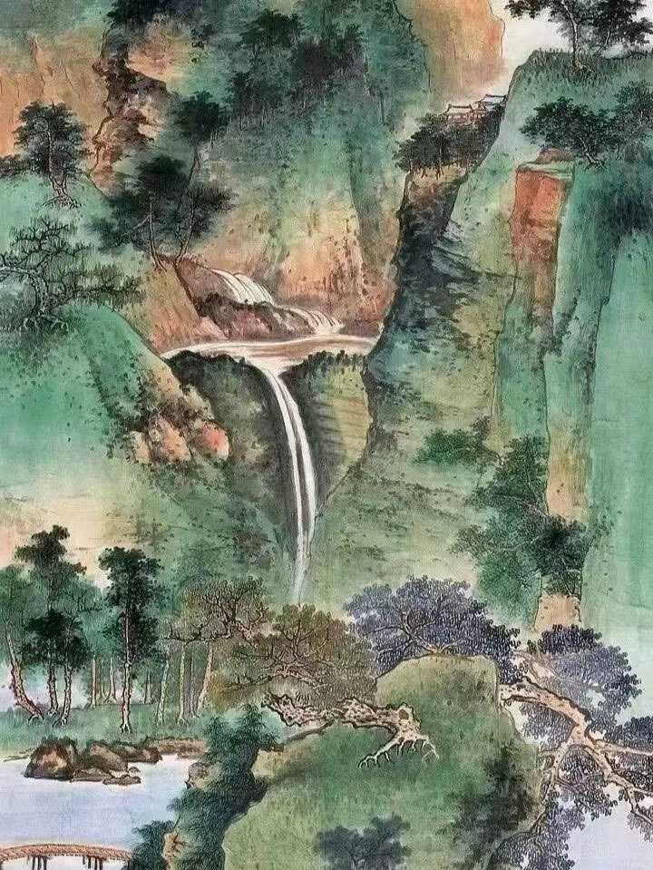 謝稚柳  山水