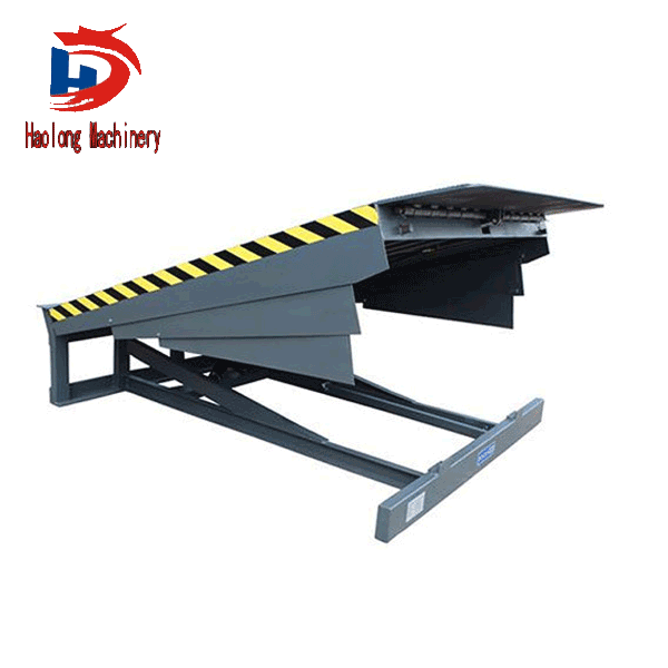 Fixed boarding bridge logistics container loading and unloading platform artifact hydraulic bridge lift