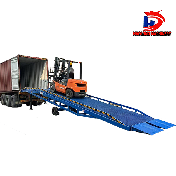 ramp for container dock leveler system hydraulic lift ramp manual loading dock leveler