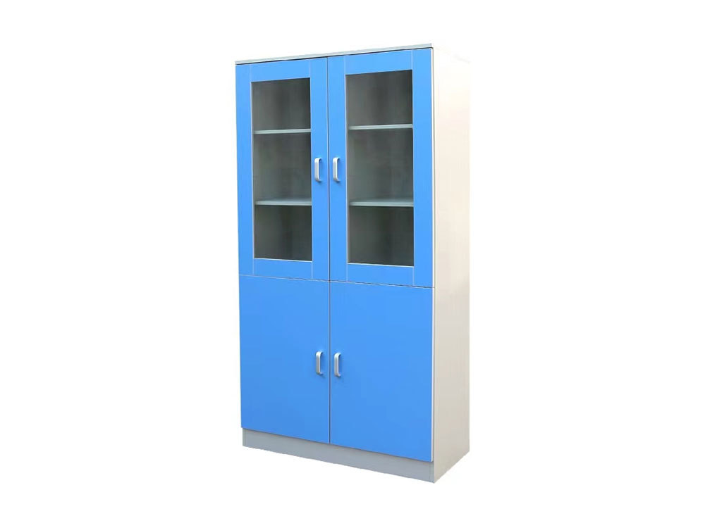 Archivador de acero y madera