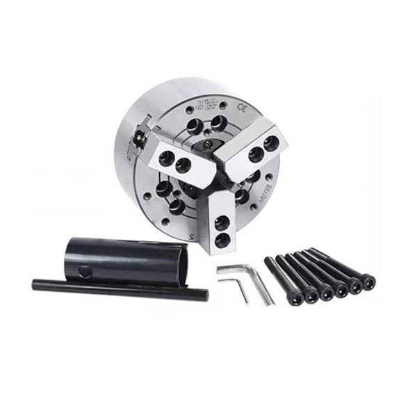 Three-jaw hollow hydraulic chuck