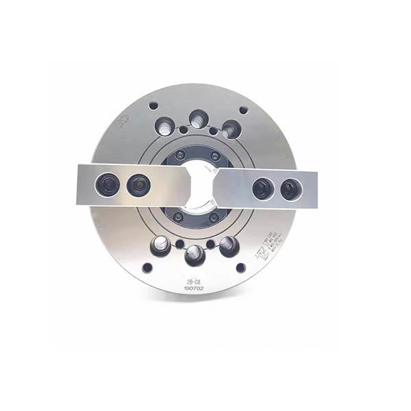 Two-jaw hollow hydraulic chuck
