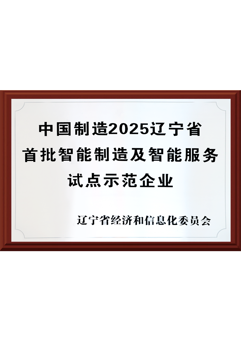 2025辽宁省首批智能制造及智能服务试点示范企业