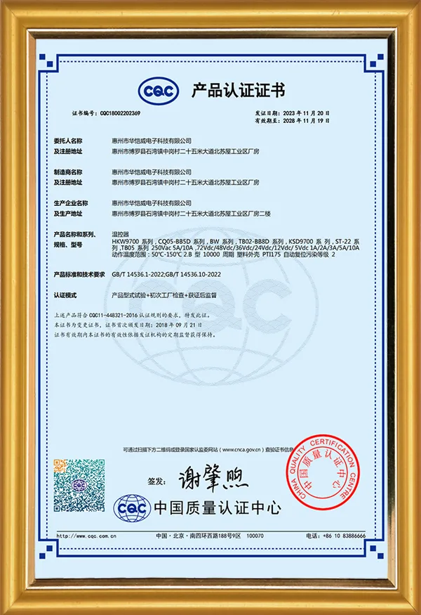 CQC Certificate