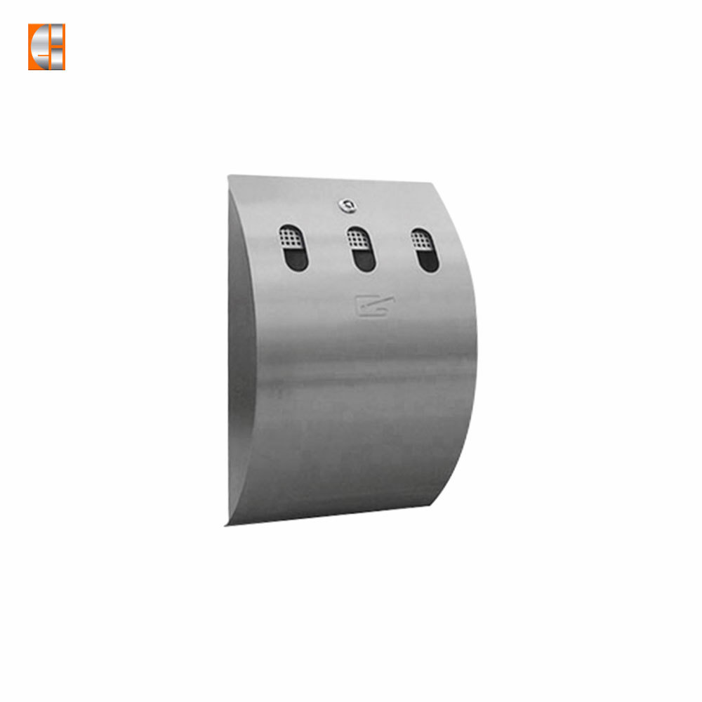 Cigarette bin stainless steel ash disposal wall mounted ashtray low price wholesale manufacturer China