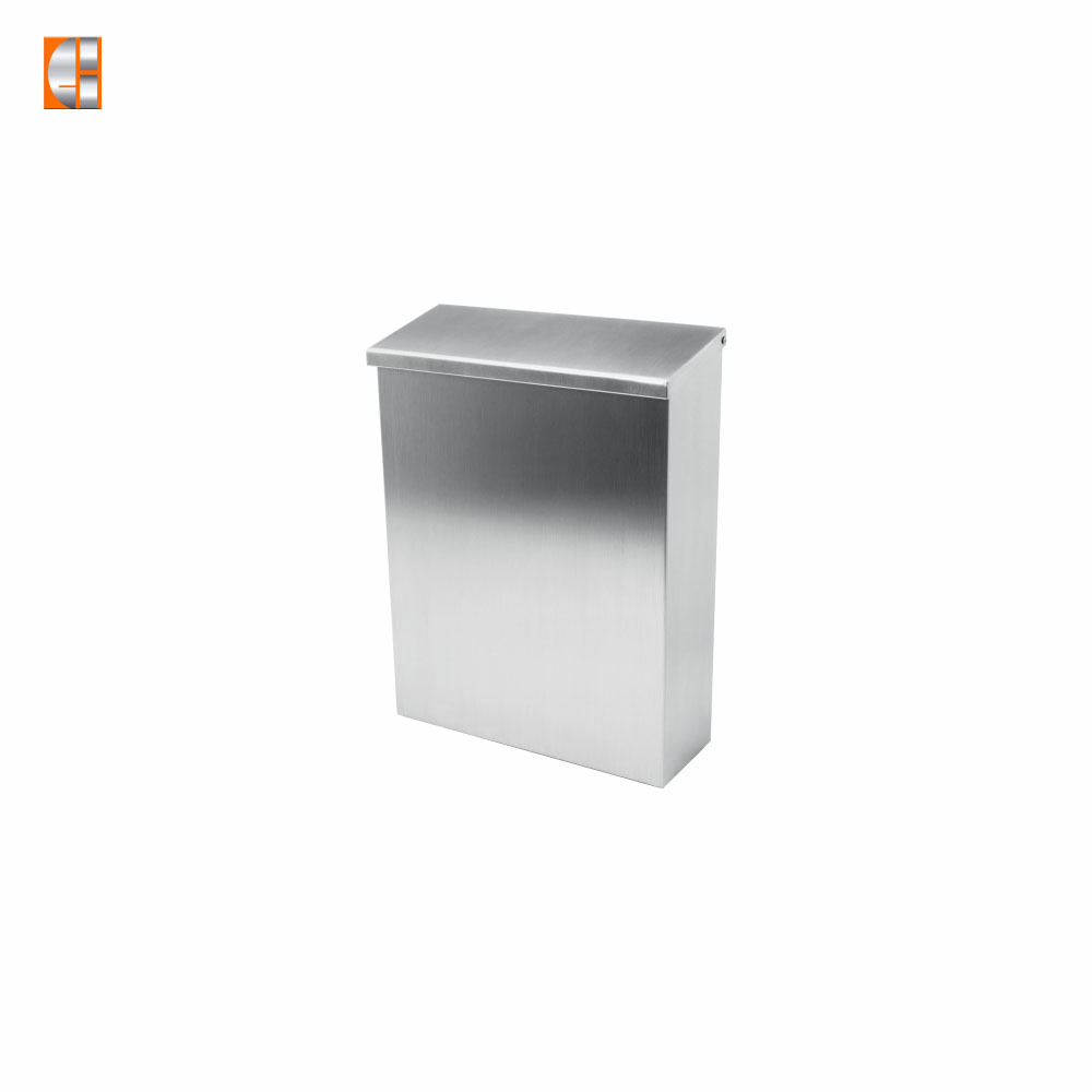 Mailbox stainless steel letter wall mounted high security key lock post box low price customized OEM supplier China