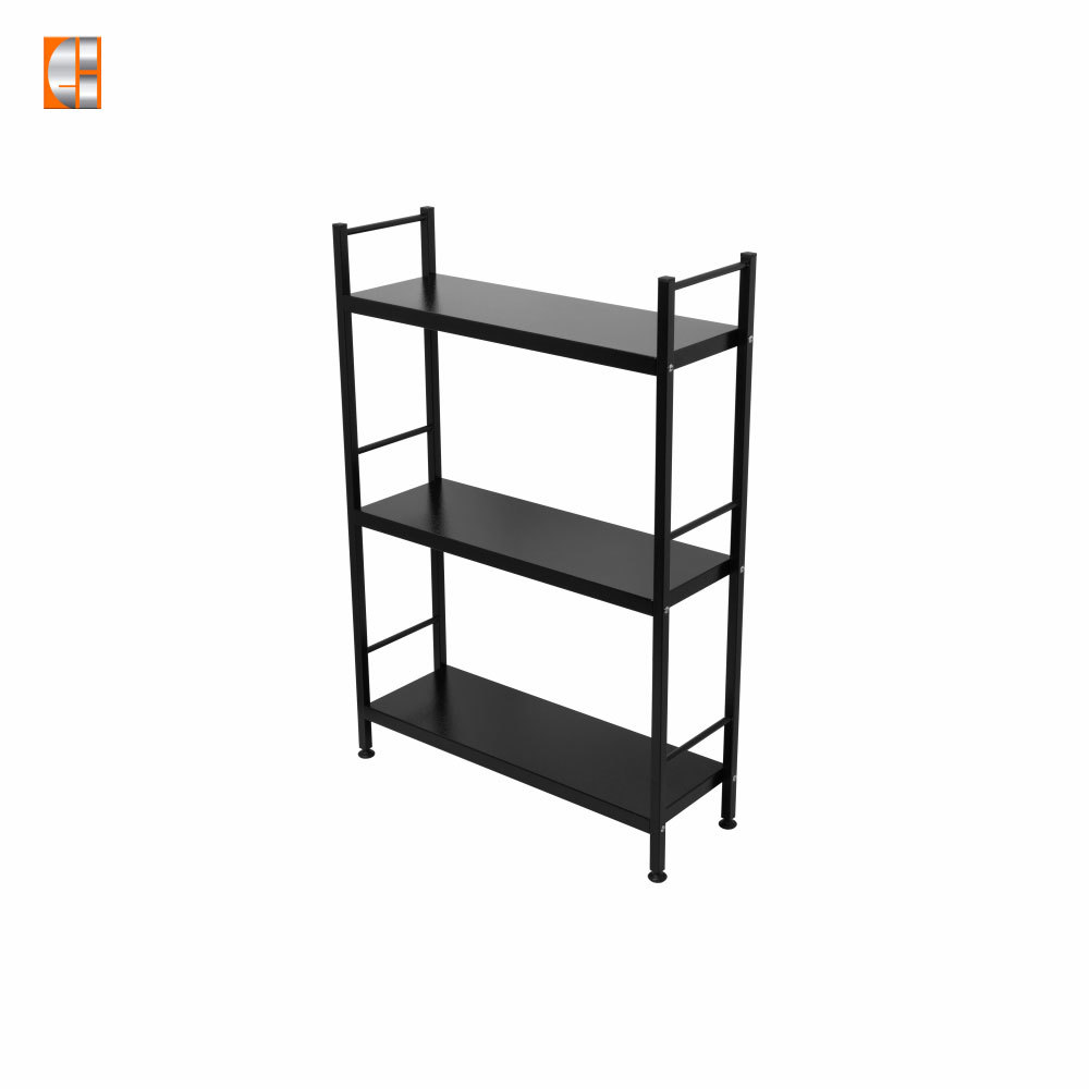 Bookshelf storage rack metal steel book shelf case low price customized OEM factory China