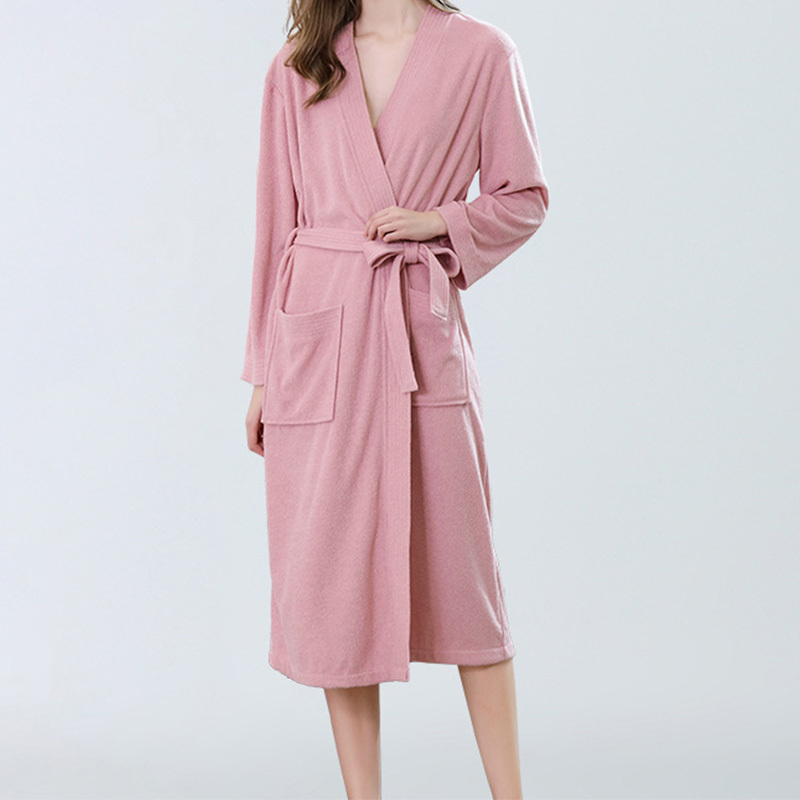 100% cotton bathrobe