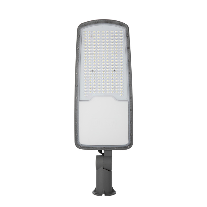 Réverbère LED 200W IP65 étanche pour extérieur en aluminium moulé sous pression SMD 3030 avec capteur photoélectrique
