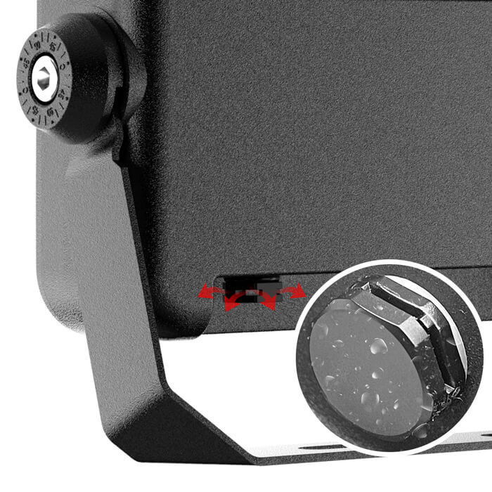 Projecteur LED FE Modèle, valve de respiration étanche IP68