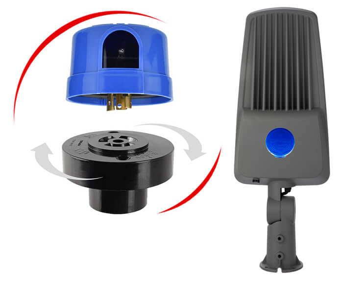 Capteur photocellule du lampadaire LED 200w