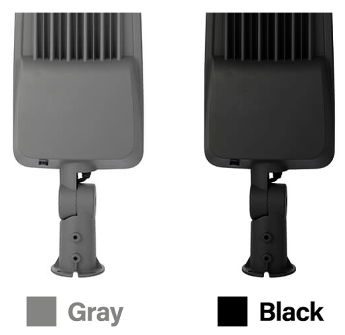 Couleur du boîtier du lampadaire LED 200w