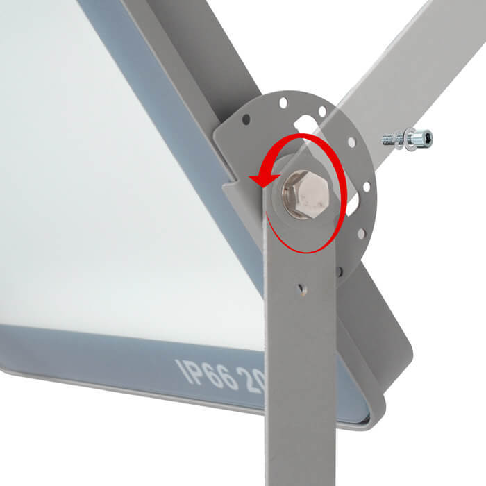 Projecteur LED HS-AK Modèle, plaque réglable