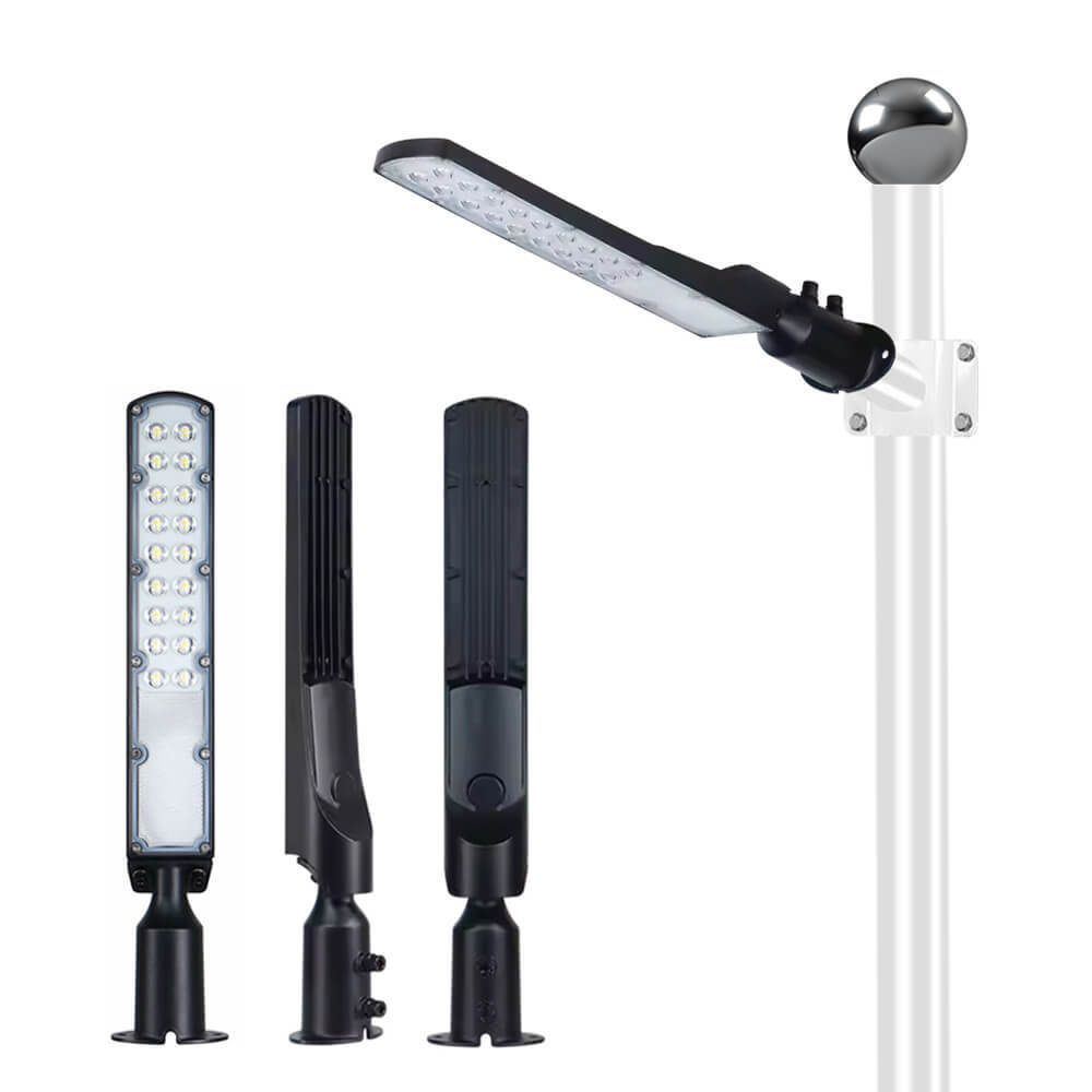 Réverbère LED 50W IP65 étanche, boîtier en aluminium moulé sous pression pour usage extérieur