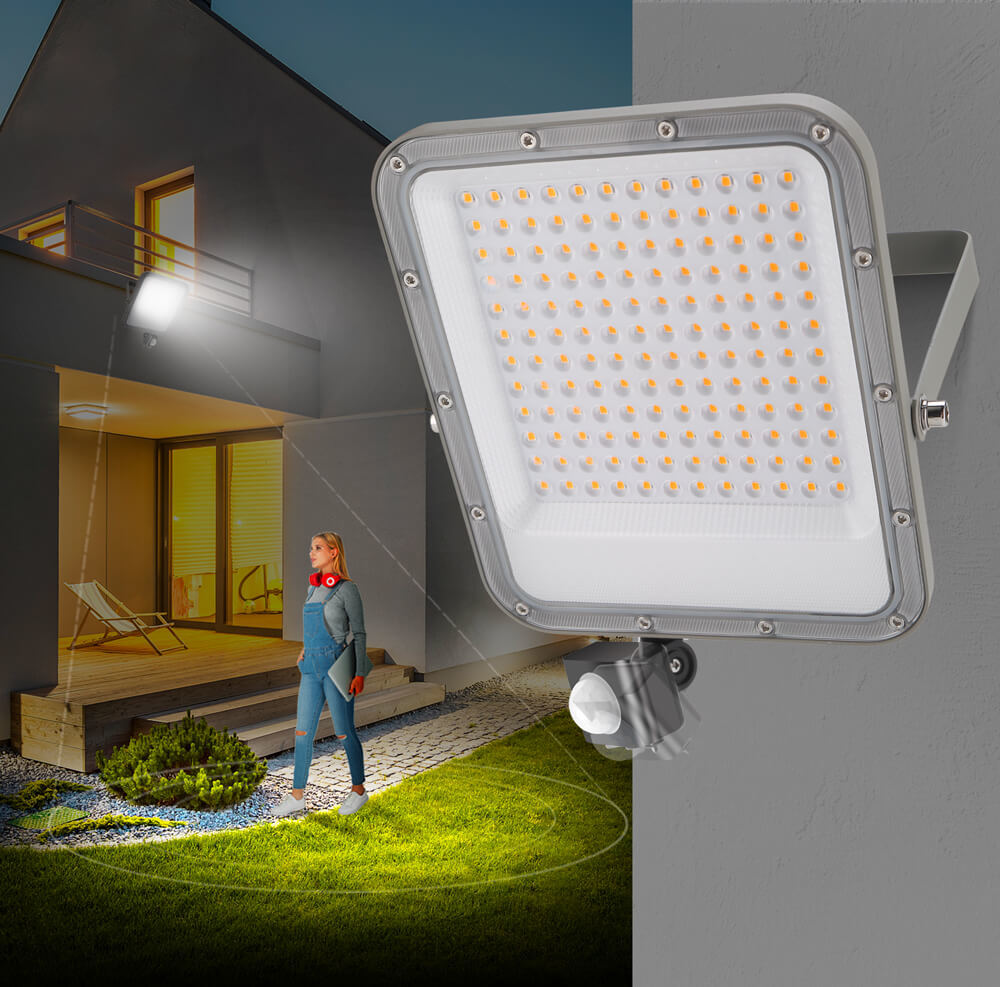Projecteur LED HR03 Modèle détecteur de mouvement