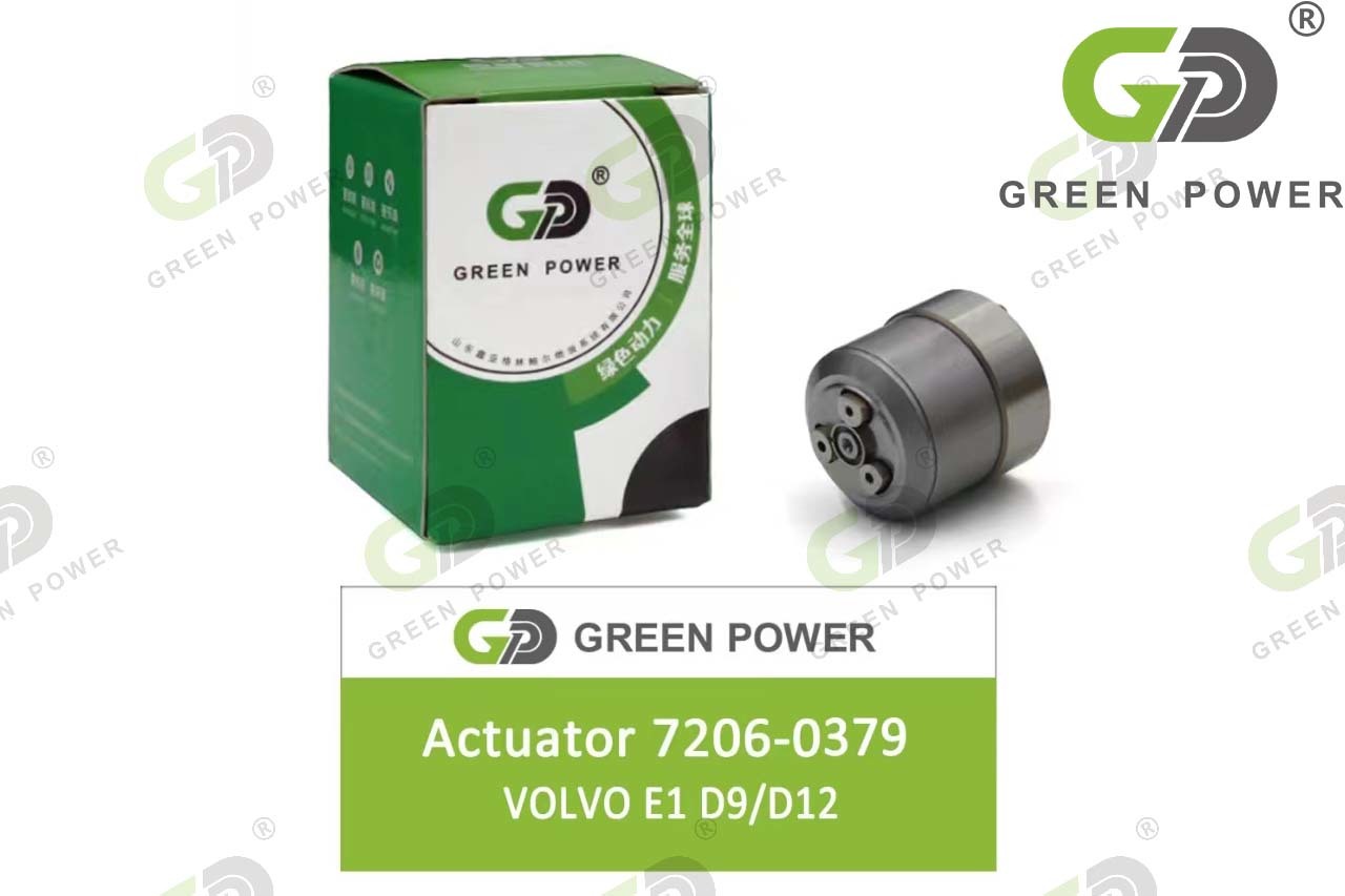 GREEN POWER Brand Diesel injector actuator control valve 7206-0379 72060379 for EUI unit injector 20440388