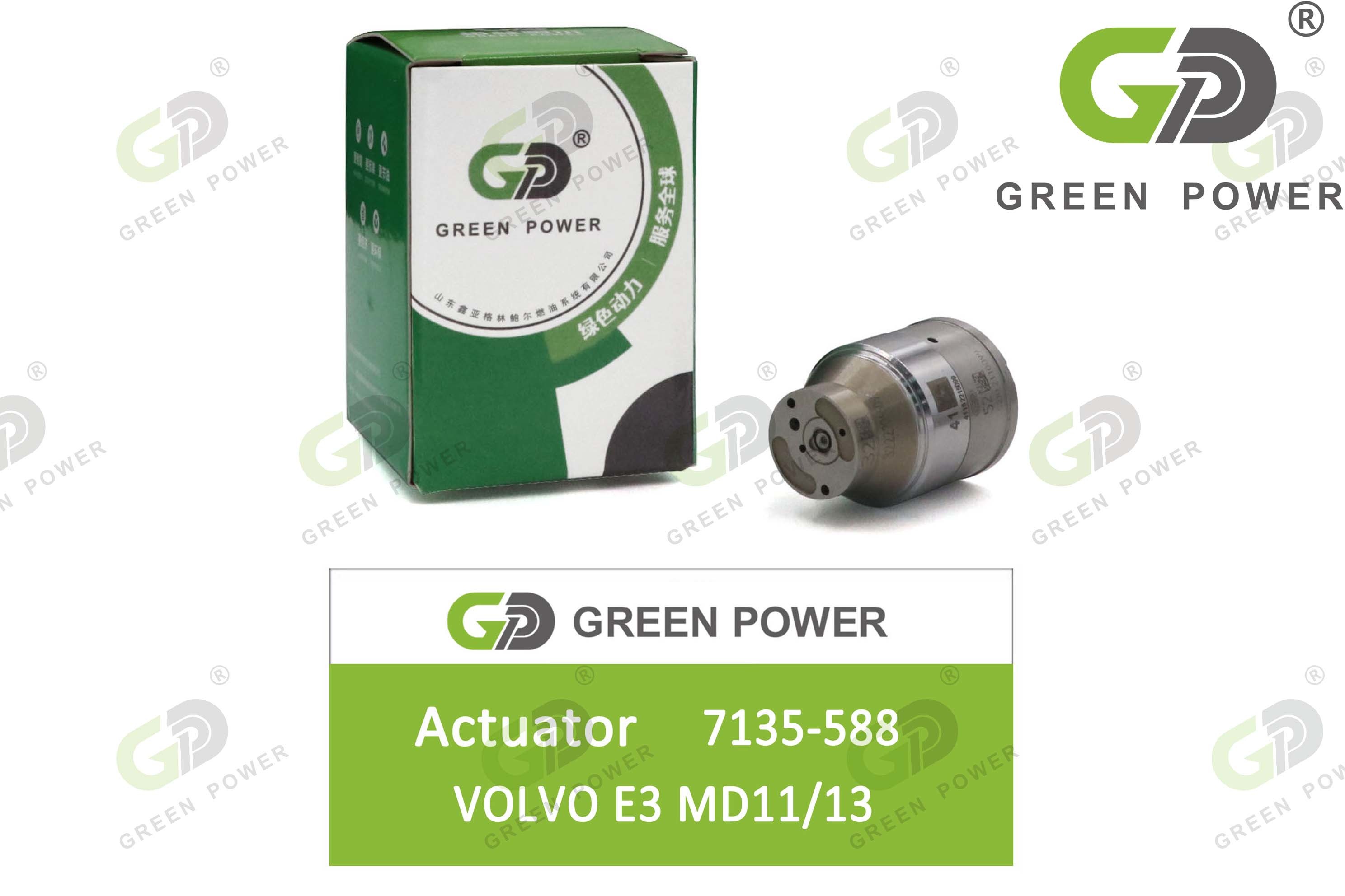 Actuator 7135-588 UNITED DIESEL solenoid valve 7135588 used for BEBE4D24001,BEBE4D24002