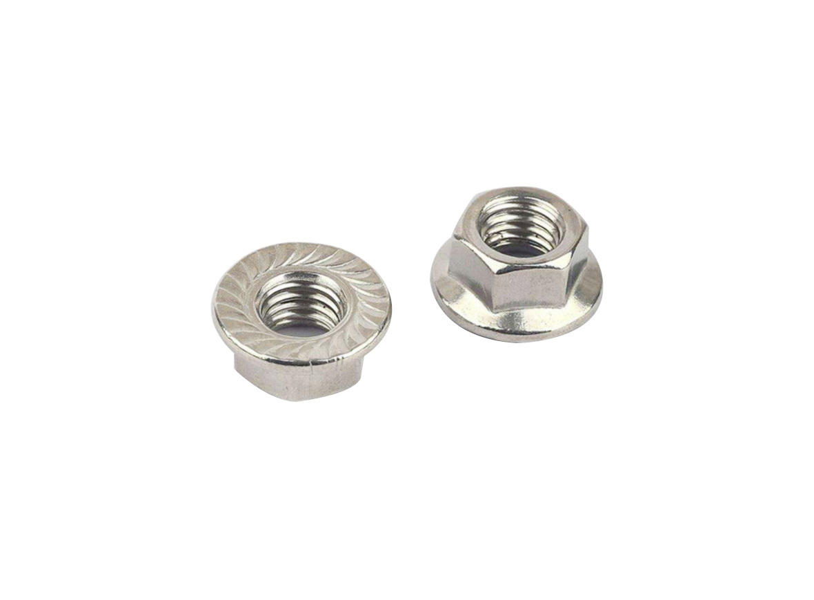 Flange nut (toothed)