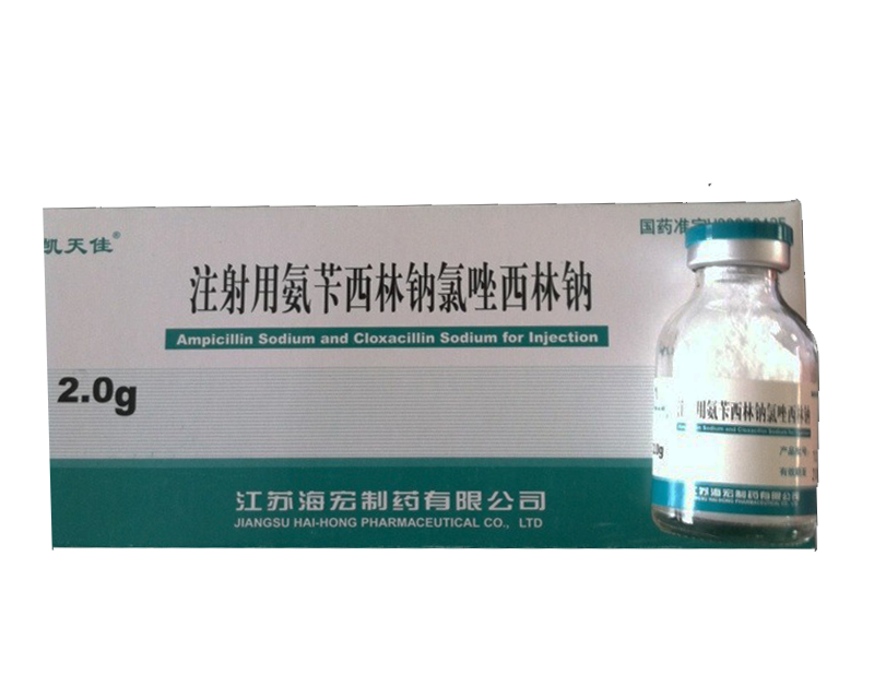 注射用氨苄西林钠氯唑西林钠 2g
