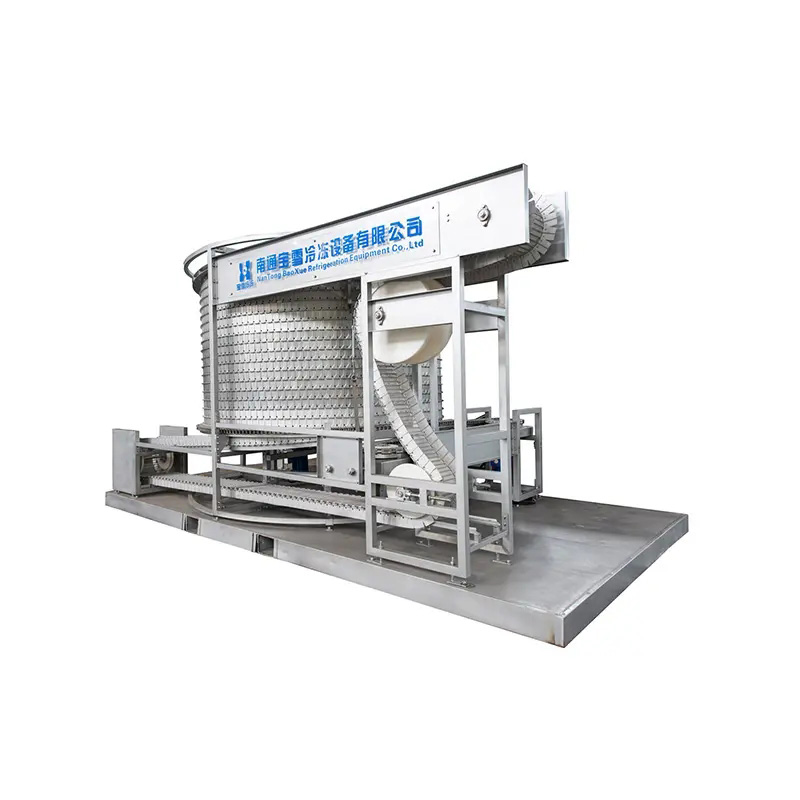 IQF Double Spiral Freezer for Seafood, Fish, Poultry, Meat