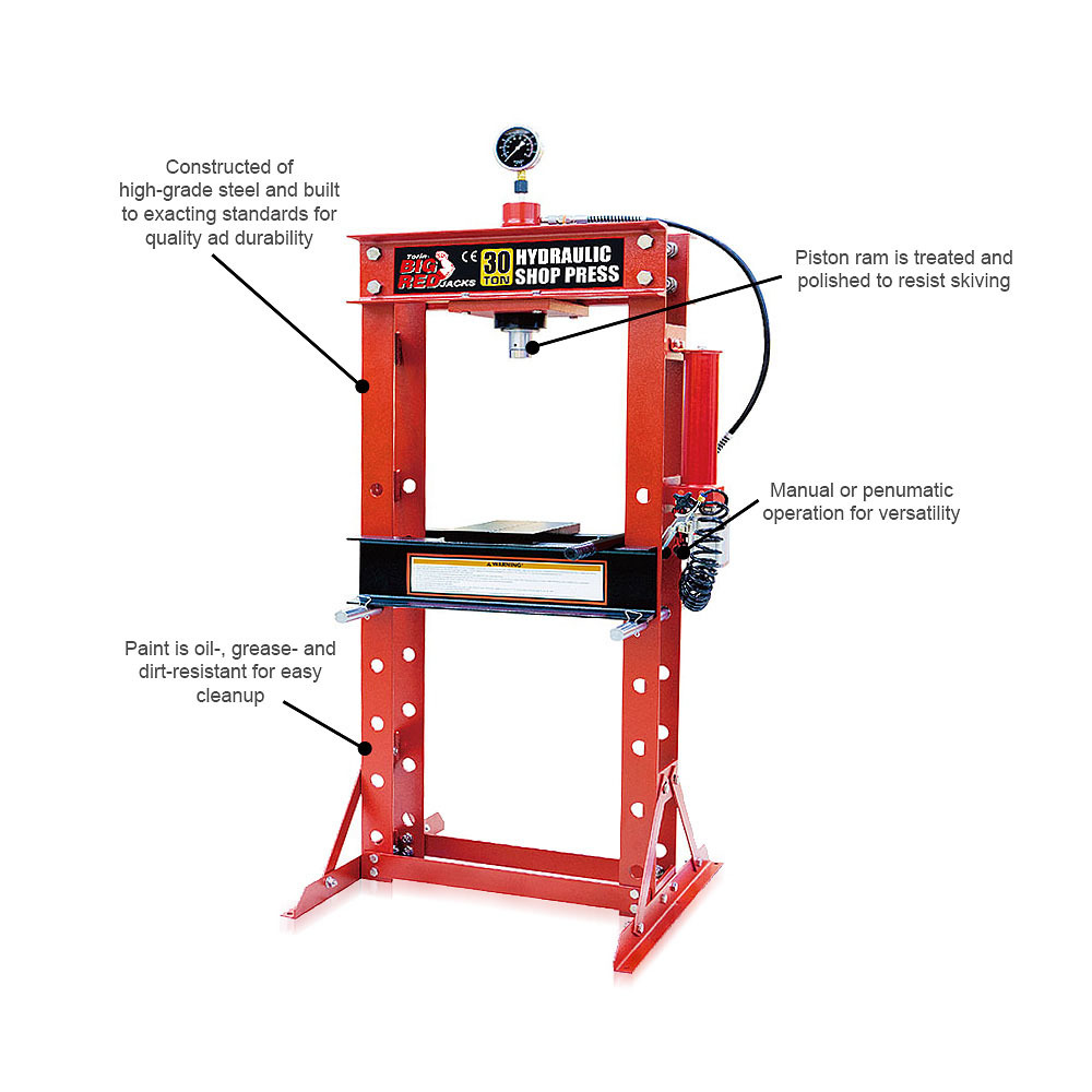 30Ton Hydraulic Shop Press-Tongrun Co., ltd_Professional 30Ton Hydraulic Shop Press-Tongrun Co., ltd_Professional