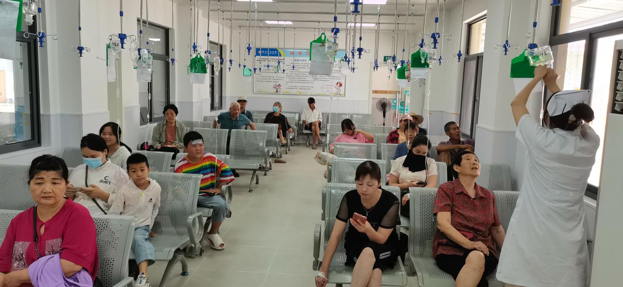 舊貌換新顏，中醫(yī)院臥龍分院新輸液大廳正式啟用！