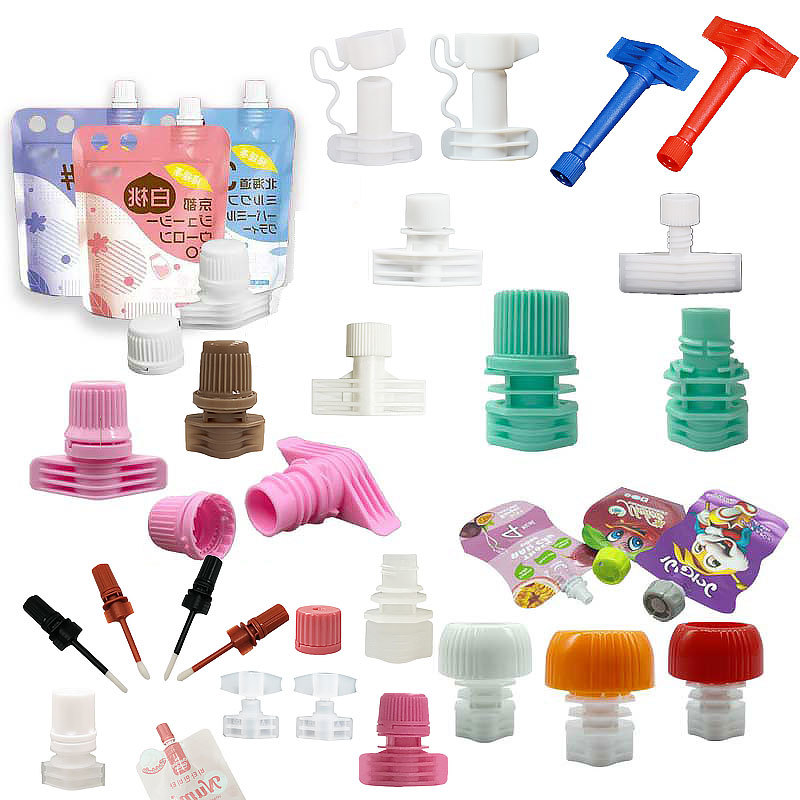 Plastic nozzle tube cap