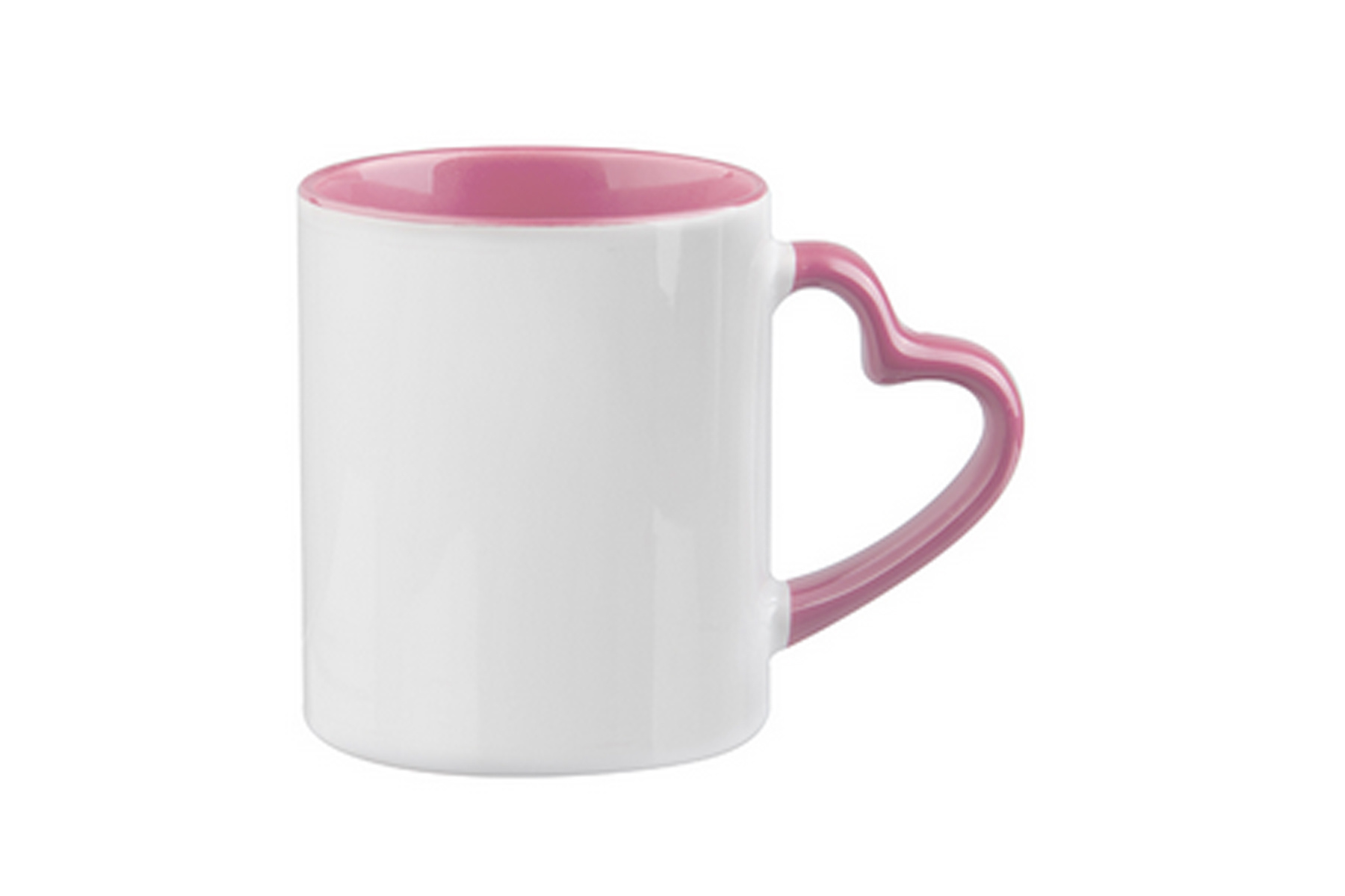 11 oz. Inner/Heart Handle Color Mug