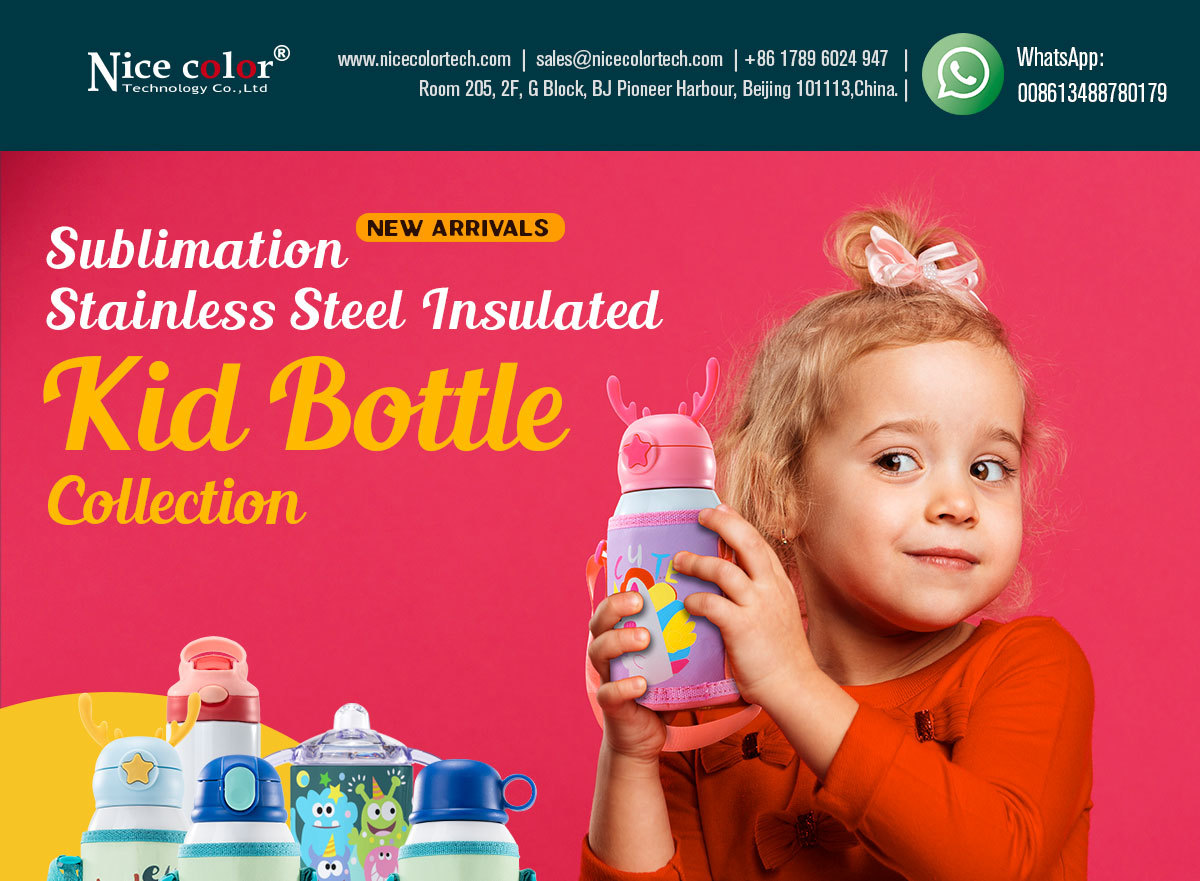 Sublimation Stainless Steel Kids Bottle